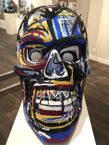 SKULL large "MASTERPIECE" feat. Basquiat, 2019