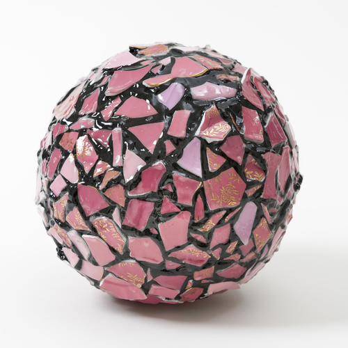 Balancing Act-Pink Sphere