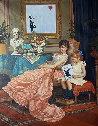 The Reading Lesson (Banksy)