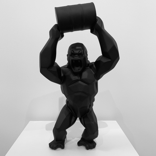Wild Kong au bidon - Noir Mat (45 cm)