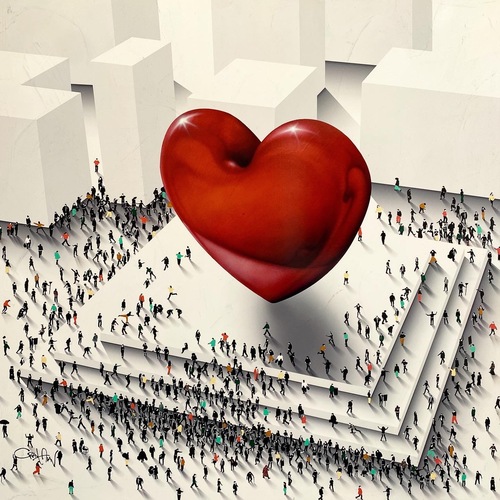 Love's Reach, 2022 (91 cm)
