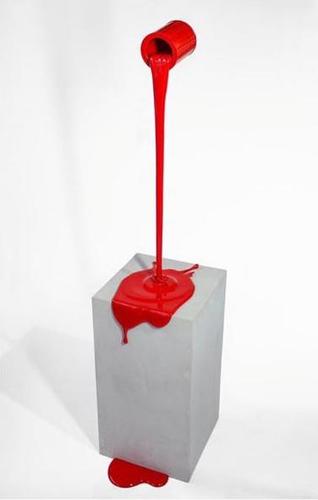 Flow Rouge - Base effet Béton