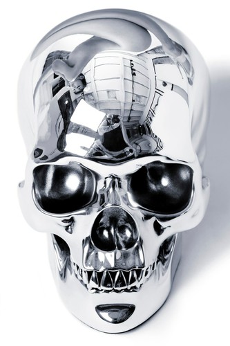 Silver skull 1