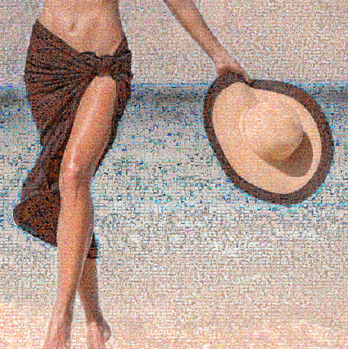 Sur la plage abandonnée, 2018