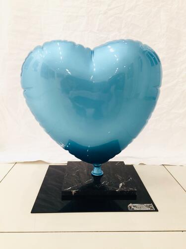 Heart Balloon Blue Light, 2020