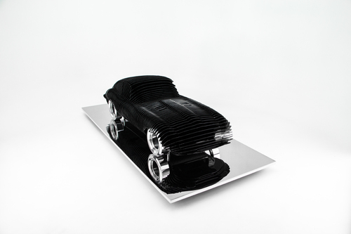 Jaguar Type E noire