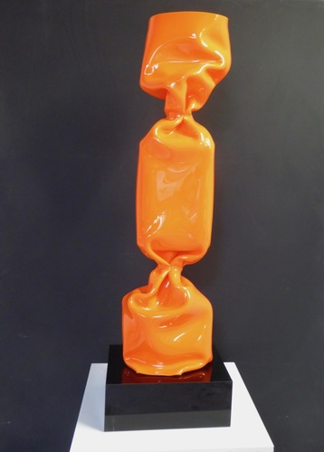 Wrapping Bonbon Plexiglas orange