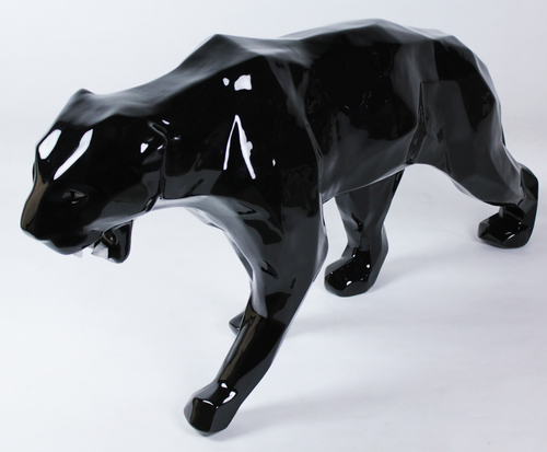Wild panther - black w/ bright teeths