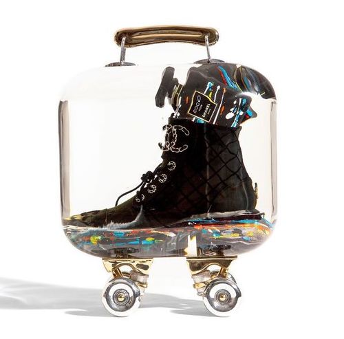 TRAVEL BAG - ROLLER BAG - A fleur de peau, 2020