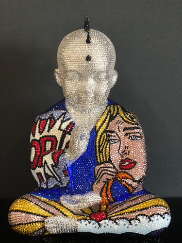 PUNKBUDDHA large "DON'T BE A FOOL" feat. Lichtenstein, 2019